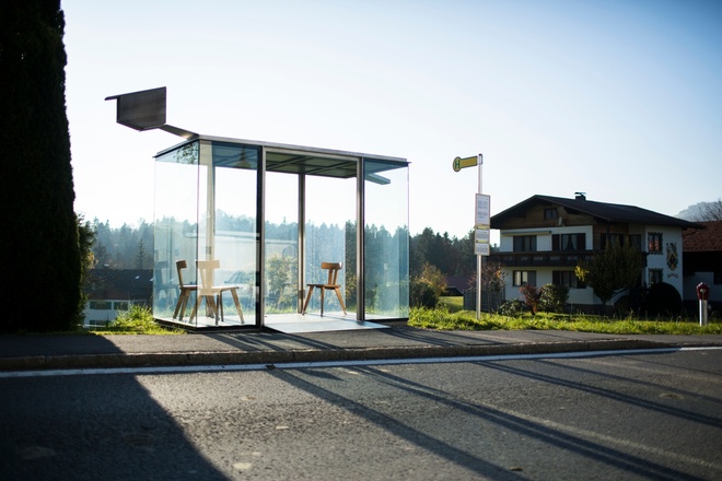 Bus Stop Krumbach-Smiljan Radic Chile