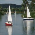 Oberrieder Weiher Segler und See