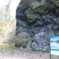 Diabasbruch am Labyrinthberg, Infotafel Geopfad Theresienstein