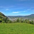 Hallein mit Blick Richtung Salzburg 