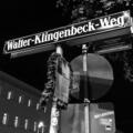 Straßenschild: Walter-Klingenbeck-Weg