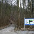 Infotafel am Wachsenden Felsen