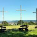Die drei Kreuze auf dem Sternberg.