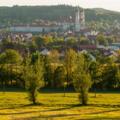 Blick auf Basilika Ottobeuren