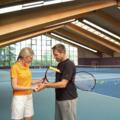Tennistraining im Sportpark Fischen