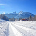 Langlauf Loipe in Schönau am königssee