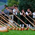 Alphornbläser Standkonzert - Landhotel Alphorn