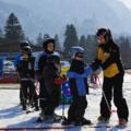 Kinder Skifahren