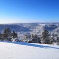 Ausblick auf das winterliche Riedenburg