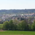 Blick über Ottobeuren von Halbersberg