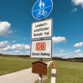 Beschilderung DB Günztal-Radweg
