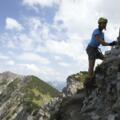 Den EDELRID-Klettersteig in Oberjoch fast geschafft
