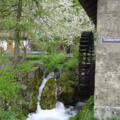 Alte Schmiede mit Wasserrad