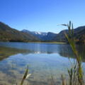 Blick vom Naturstrand auf den Hintersee