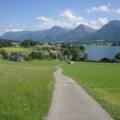 Der Weg nach dem Falkenstein nach St. Wolfgang