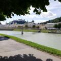 Festung Hohensalzburg und Salzach