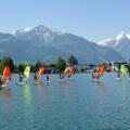 Windsurfen am Zeller See