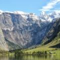 Blick vom Königssee über die Salet-Alm zum Röthbach-Wasserfall