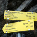 Wegweiser zur Zittauer Hütte