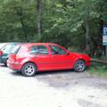 Parkplatz beim Anzenbach Schranken, Reichraminger Hintergebirge