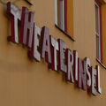 Theaterinsel Rosenheim Außenansicht.