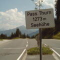 Passhöhe Pass Thurn