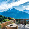 Terrasse mit Watzmannblick