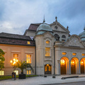 Wenn es Nacht wird am Königlichen Kurhaus