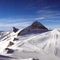 Gefrorene Wandspitze 3286m mit Blick zum Olperer