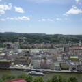 Passauer Dom mit Donau und Inn von Veste Oberhaus gesehen. Z00