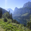 Gosausee und Gosaugletscher am Dachstein. Z13