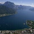 Flugaufnahme Traunsee