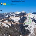 Übersichtsbild Skitour Wandberg - Topo.