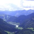 Blick von der Steinplatte auf's Pillerseetal mit dem Pillersee