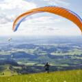 Paragliding vom Hochries-Gipfel