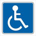 Behindertenparkplatz