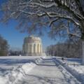 Befreiungshalle im Winter