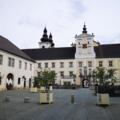 Innenhof des Benediktinerklosters Kremsmünster