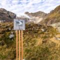 Abstecher zur ersten Infotafel mit Blick auf den Gletscher