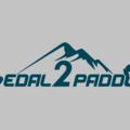 Pedal 2 Paddel Logo blau