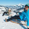 Rodeln bei Kaiserwetter