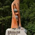 Scheffau_Rehbachklamm_Statue_Wilder Kaiser