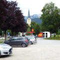 Parkplatz in Windischgarsten, Nähe Kirche und Spielplatz