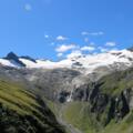 Blick zum Talschluß mit dem Gletscher