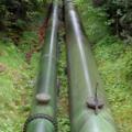 Druckrohrleitungen des OKA-Kraftwerks Steeg