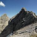 Bretterspitze (mit Westgrat) und Urlbleskarspitze - re nach li, von Gliegerkarspitze