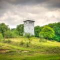 Alter Wachturm an der ehem. Innerdeutschen Grenze