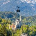 Tegelbergbahn über Schloss Neuschwanstein