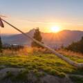 Morgenstimmung mit Alphornklängen am Ofterschwanger Horn