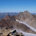 Daunkogel 3351 m, Blick zur Wilden Leck